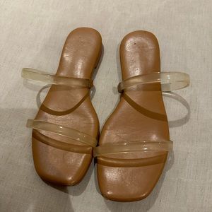 A New Day Winnie Wide Width Skinny Strap Sandals